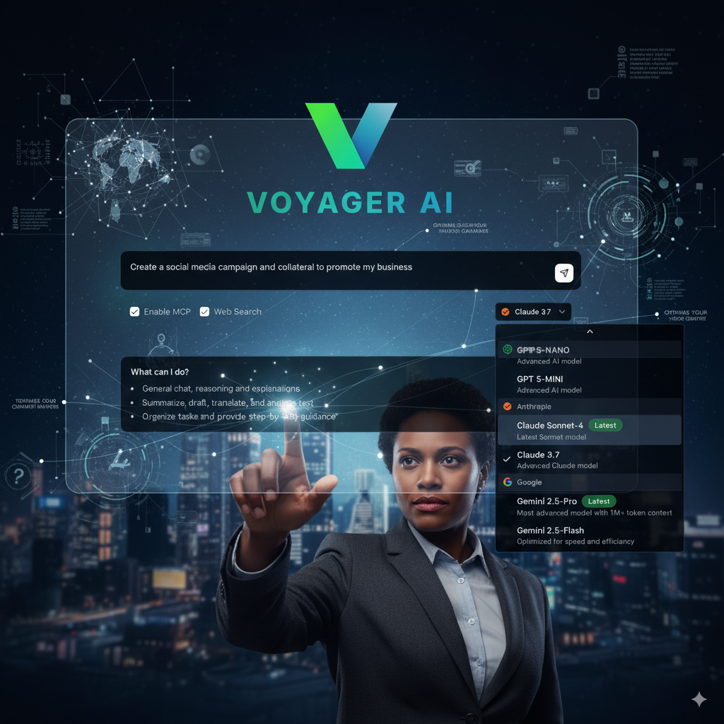 Flexibility with Voyager AI Studio